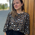 My Dress Made - 'Mara Leopard Flame' Viscose Blend